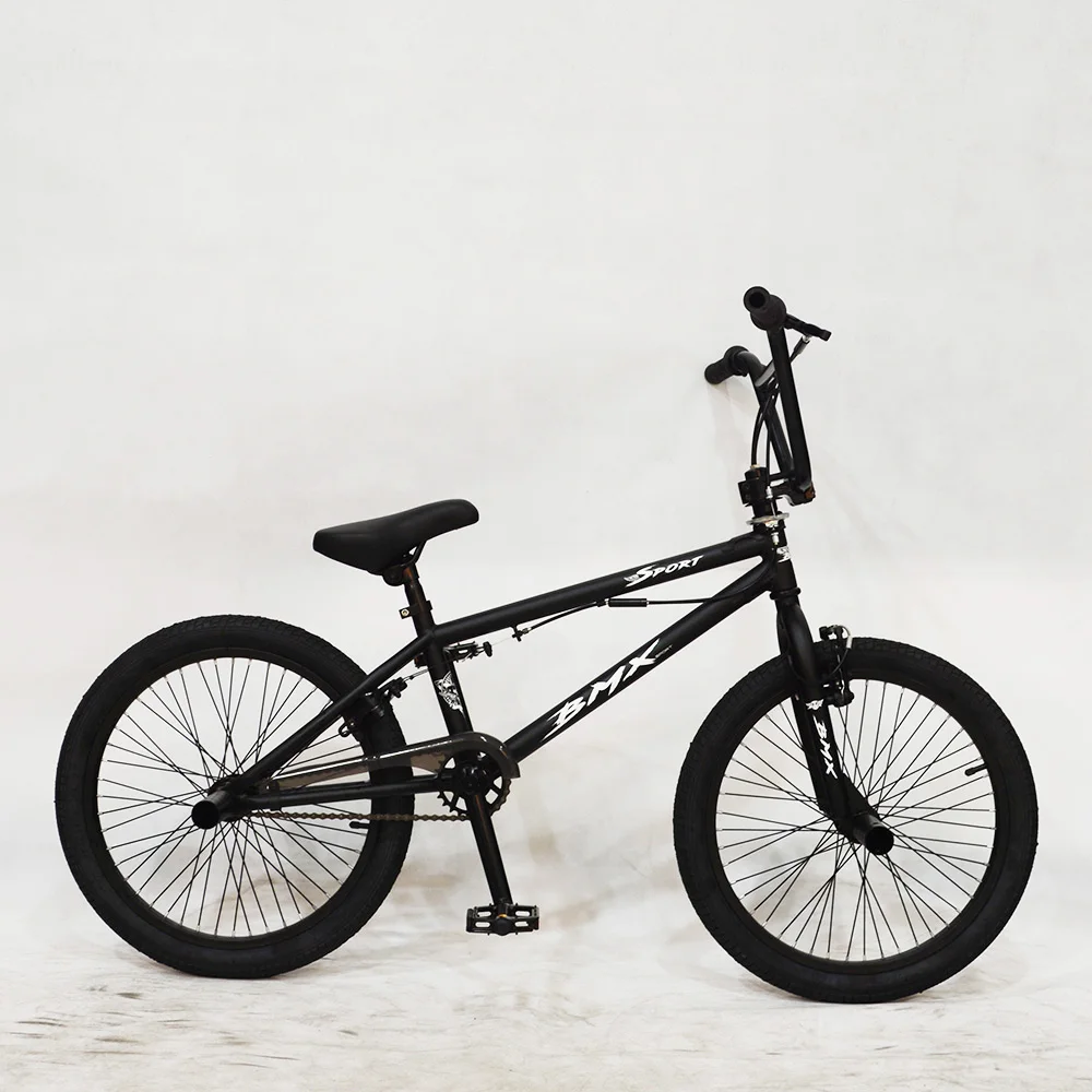 China supplier 20 inch hi-ten steel frame u brake Haro bmx bike black color