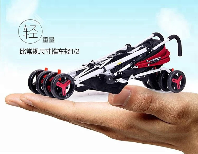 Lightweight Travel system pram Convenience Umbrella Lightweight aluminium cheap baby stroller