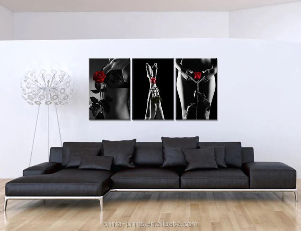 Nude Sexy Girls Pictures Canvas Prints HD Figure Photo Prints for Wall Decoration Vogue Canvas Printing Ready to Hang Room Decor