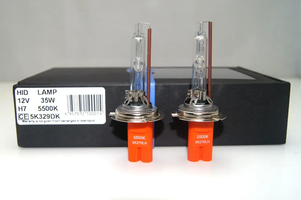 Популярные длительный срок гарантии H7 hid xenon свет Wholesal HID лампа авто аксессуары супер яркий