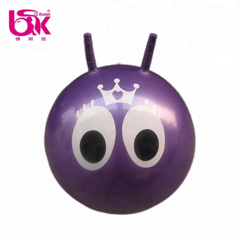 Hot Sale wholesale jumping animal large exercise space Hopper Play Ball toy kids Adult Game Bouncing ball