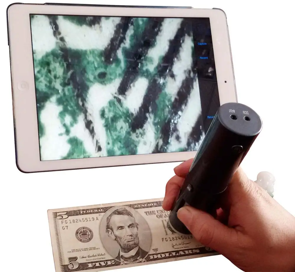 2MP Portable Wifi digital microscope with LED Lights