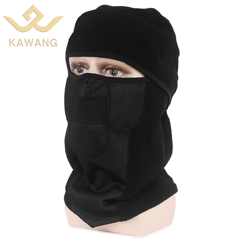 
Winter polar fleece thermal snow ski motorcycle half bandana balaclava 