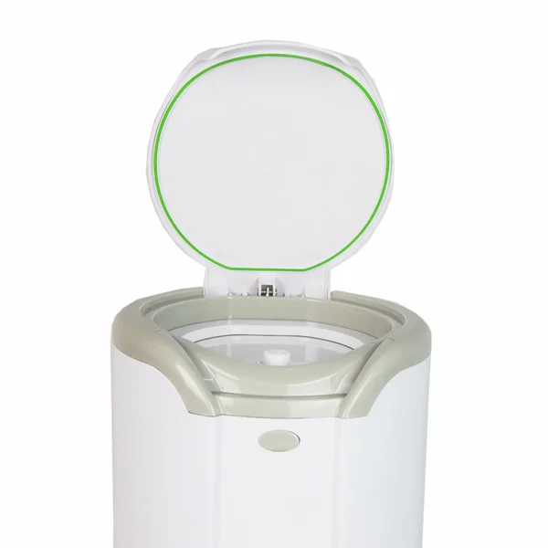 BNcompany Plastic Foot Pedal Garbage Trash Bins Diaper Refill Bags Bucket