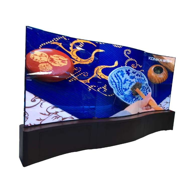 
32 Inch portable QLED led gaming monitor curved indoor advertising screen 