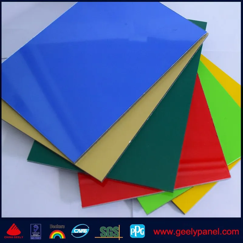 Brush/ Wood coated Aluminum Composite Panel for wall cladding