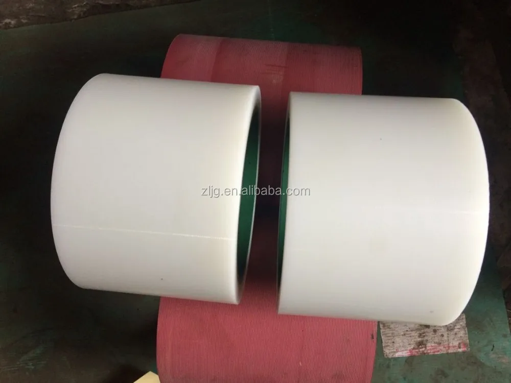 6inch Best PU Rice Rubber Roller , rice mill rubber rolls with cast iron or aluminum drum