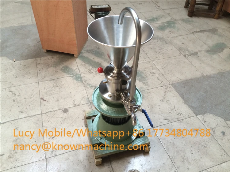 Hot sale JM60 strainless steel peanut butter machine colloid mill machine peanut butter filling machine