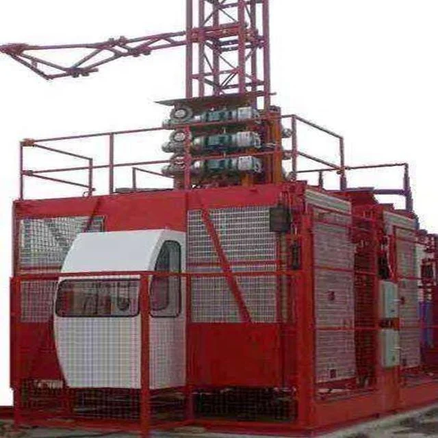 
building hoist/construction hoist for lifting materials and passengers 
