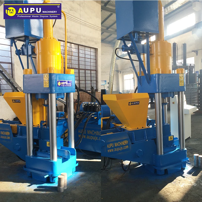 Company sale popular metal sawdust briquetting press machine