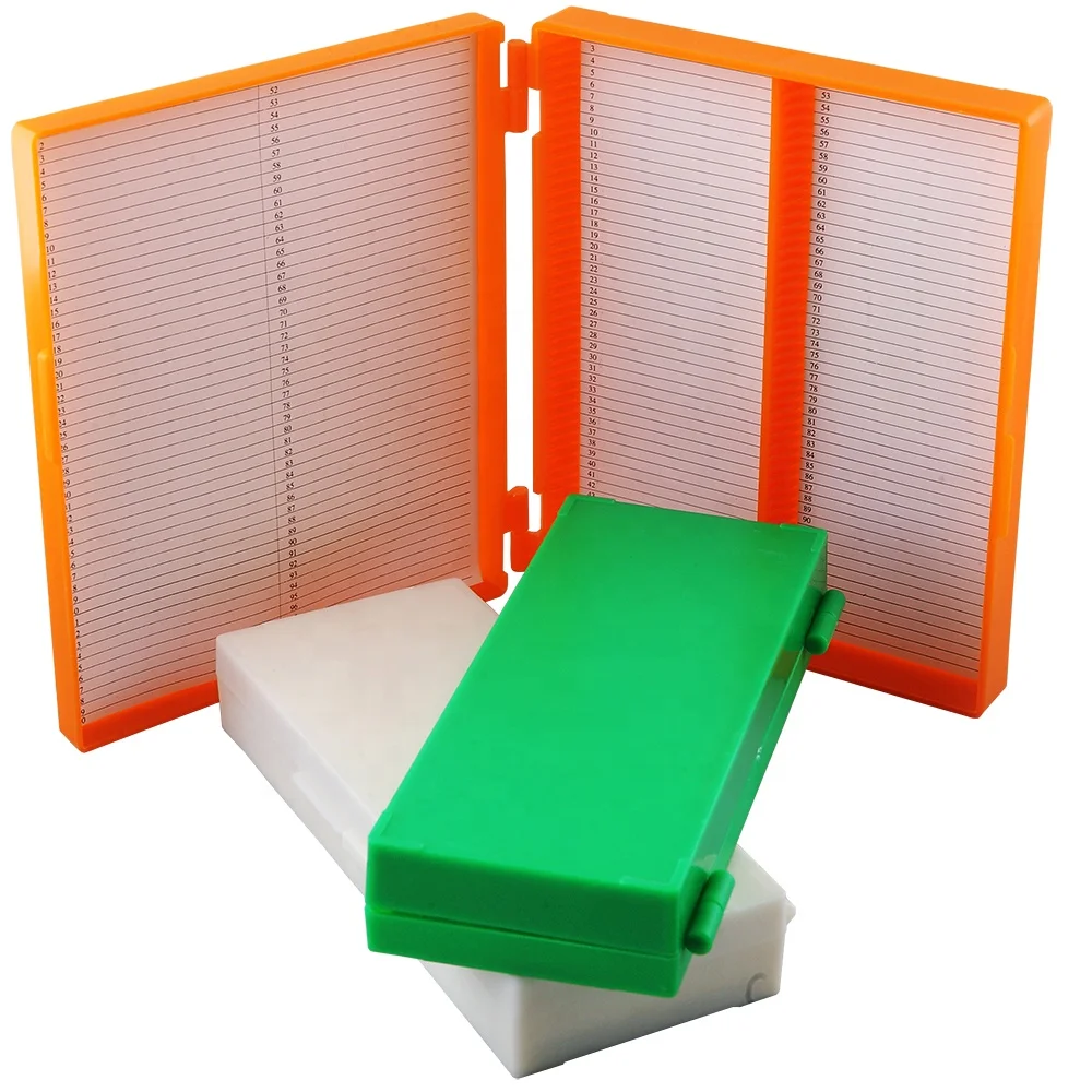 HDMED Microscope Slides Storage Box Used in Lab for Histology