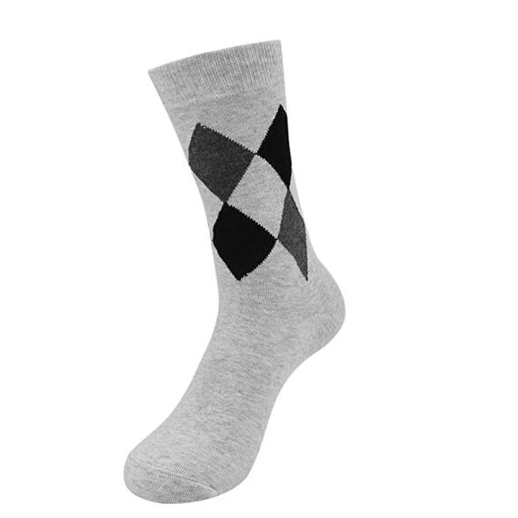 
Low MOQ Comfortable Custom Work Business Crew Bamboo Mens Dress Socks 