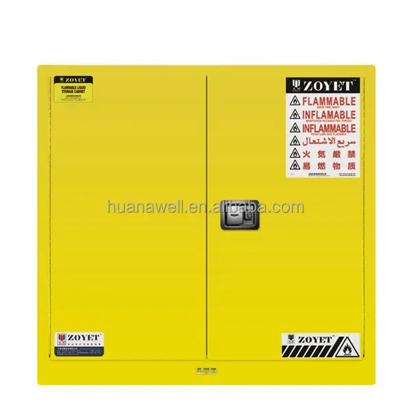 30Gal Industrial Lab Chemical Metal Storage Cabinet