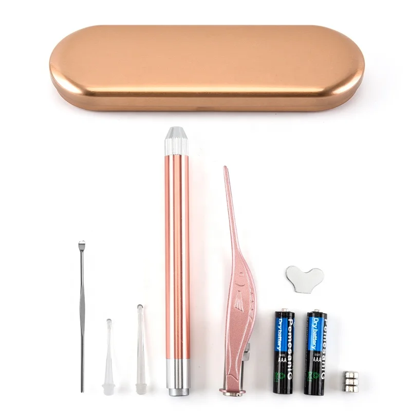 Набор инструментов для удаления ушного воска с подсветкой набор очистки ложка ушей взрослых и детей 2