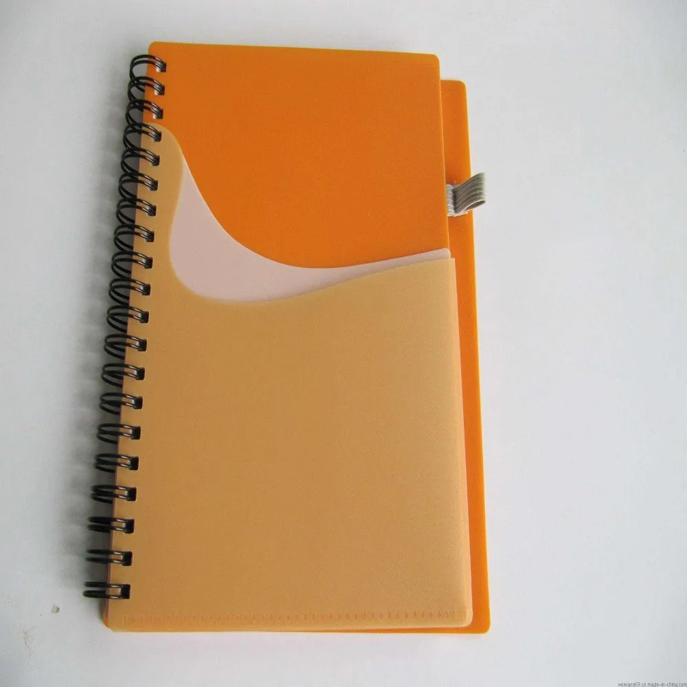 Manufacturer notebooks customizable Organic custom logo kraft cover sprial notebook with pen