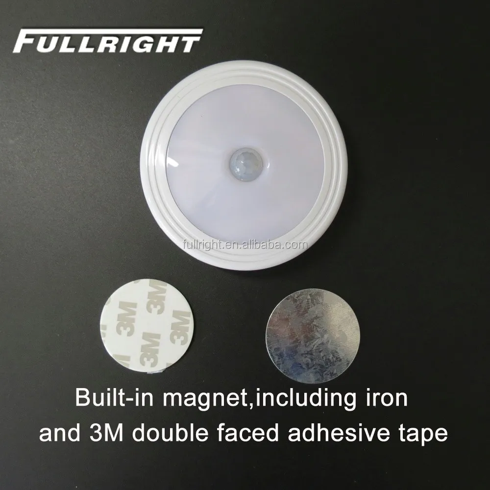 Long life easy careautomatic energy saving small battery operated   sensor led  stairs path wall night light