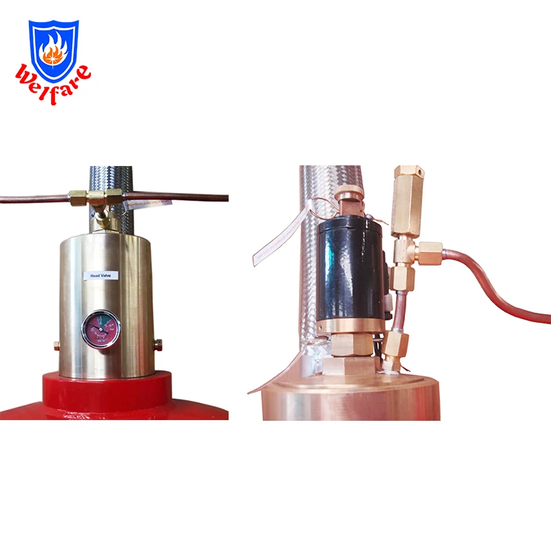 343L FM200 cylinder HFC-227ea fire extinguisher cylinder