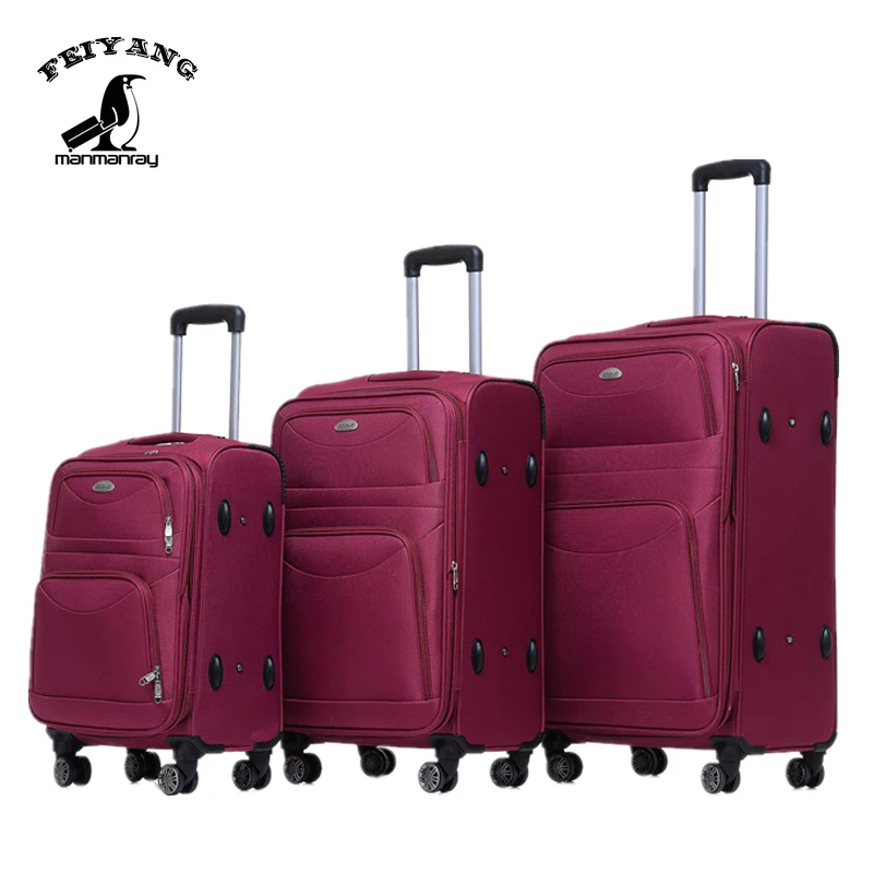 Suitcase trolley luggage suitcase custom logo suitcase sets 3 pcs
