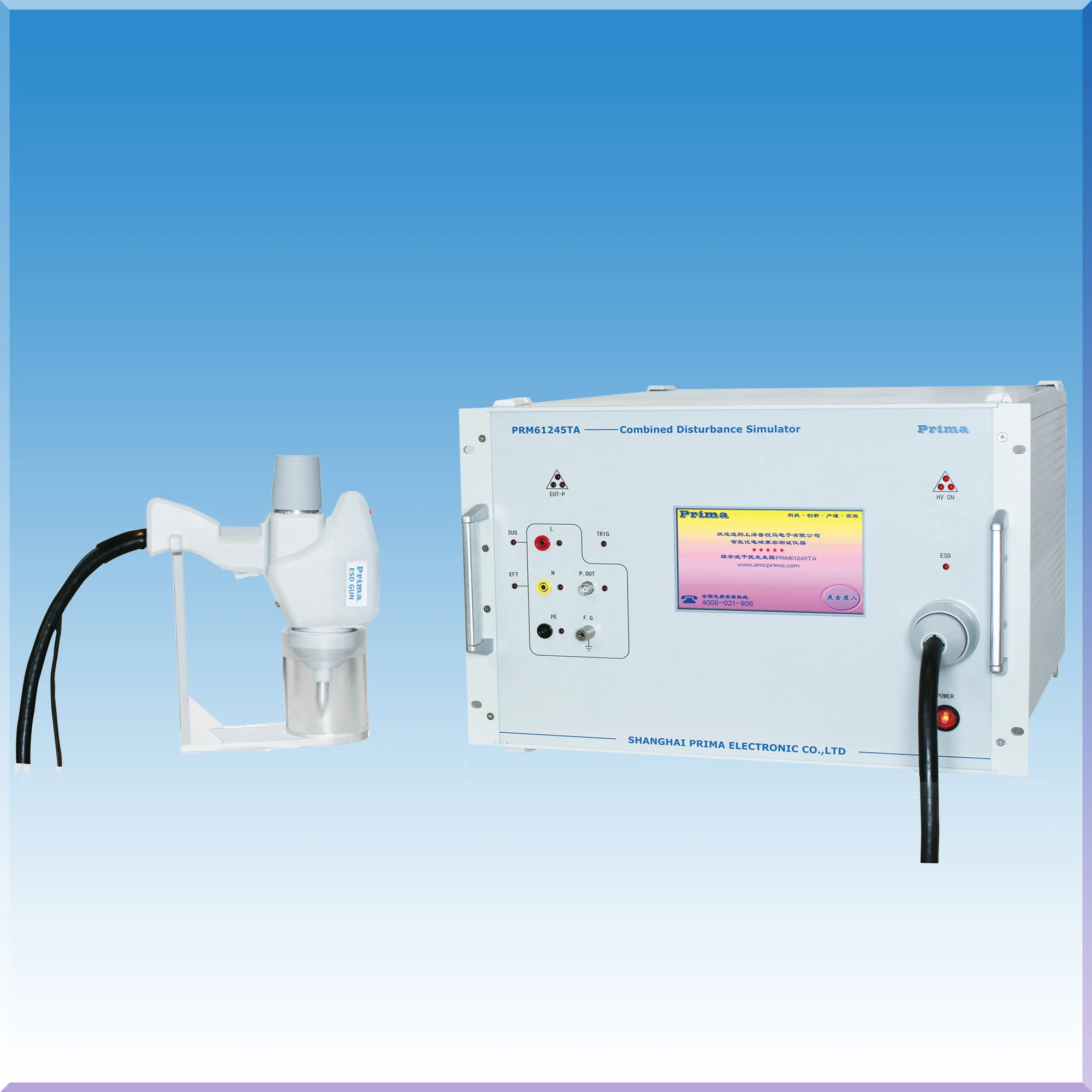 
factory direct meet the IEC61000-4-2 Standards ESD generator 