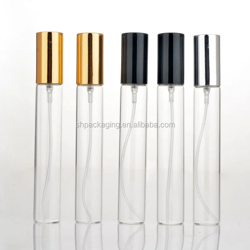 wholesale empty spray bottles 15 ml vial glass perfume spray bottle 15ml clear glass bottle