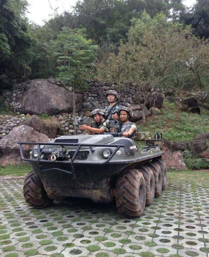 all wheel drive all terrain ev vehicle for rescue, Mountain, swamp, river