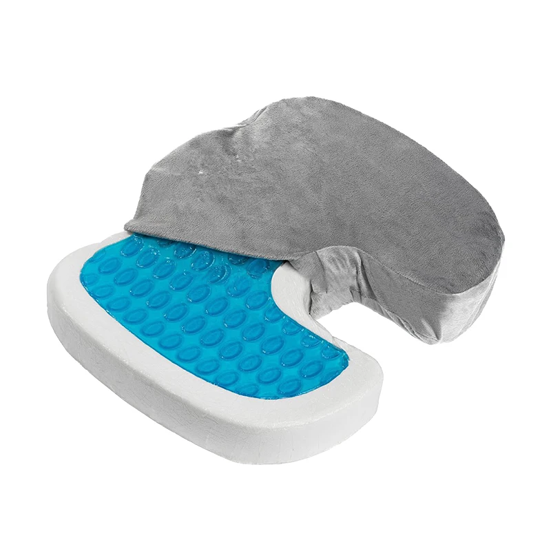 Пользовательская эргономичная Автомобильная инвалидная коляска ортопедические охлаждающие гелевые подушки из пены с эффектом памяти для кресла