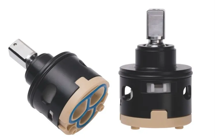 
HAIRUI HR40D-L01 40mm upper O-ring high-flow to india market ceramic disc cartridge for faucet,factory supply export directly 