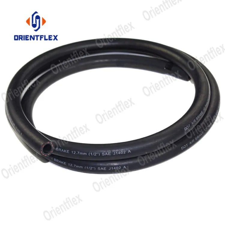 Rubber sae j1402 rubber flexible performance fluid brake line hose hoses and components supplier