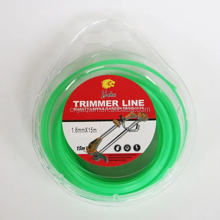 
2.4mm/15m Head Card Good Quality Best Selling Nylon Grass Trimmer Line For Lawn Mower 