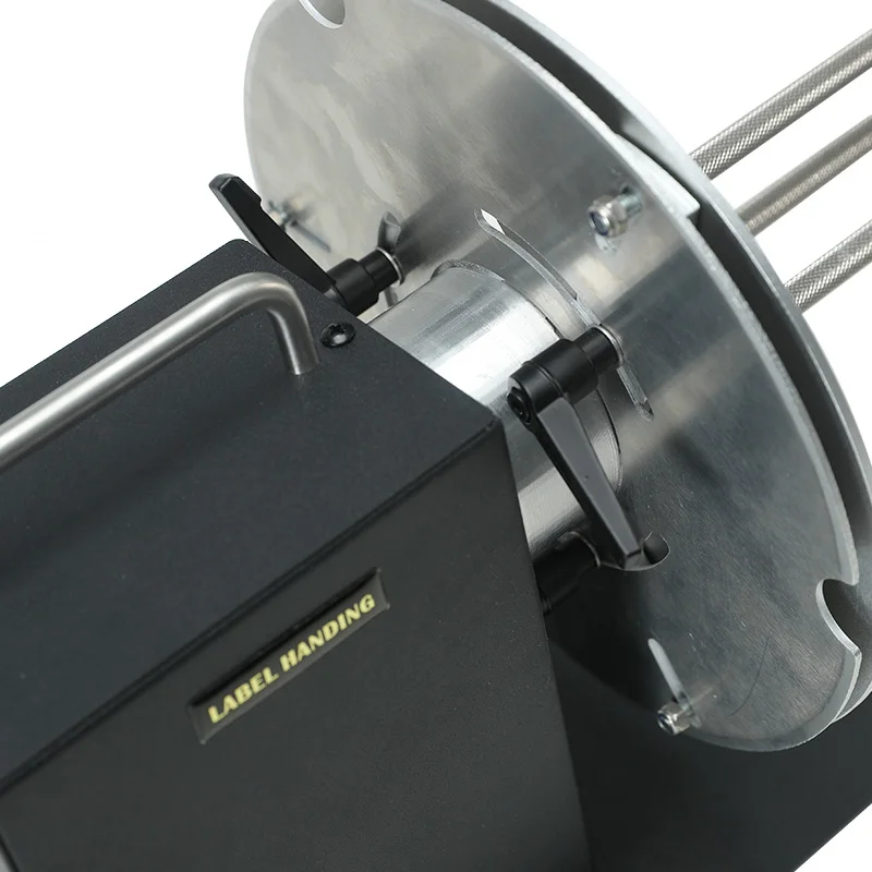 HD-R9 high Quality automatic label rewinder roll barcode sticker label rewinding machine with counter