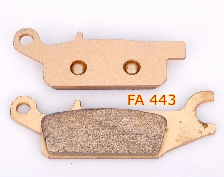 motorcycle motorbike atv utv FA 443 FA443TT/FA443R sintered copper brake pads