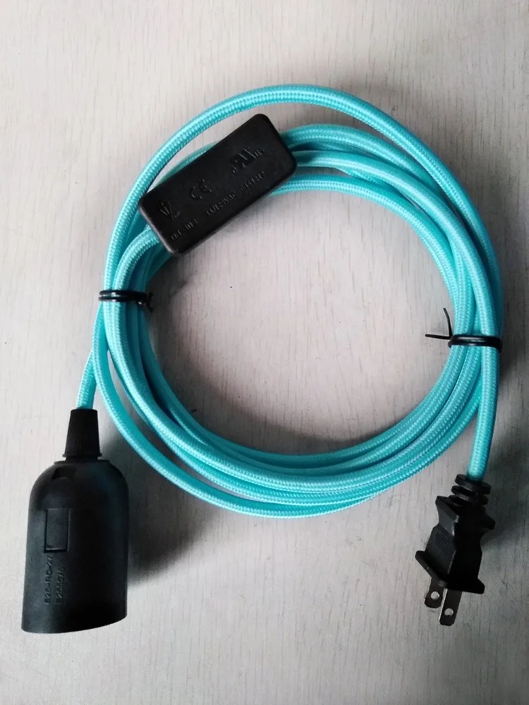 ST64 Vintage Pendant Lamp cord Plastic Socket AC110-220V Lamp Holder Manufacturer