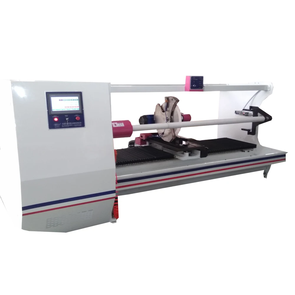 Automatic double sided adhesive bopp tape cutting machine pvc tapes cutter machinery for tape