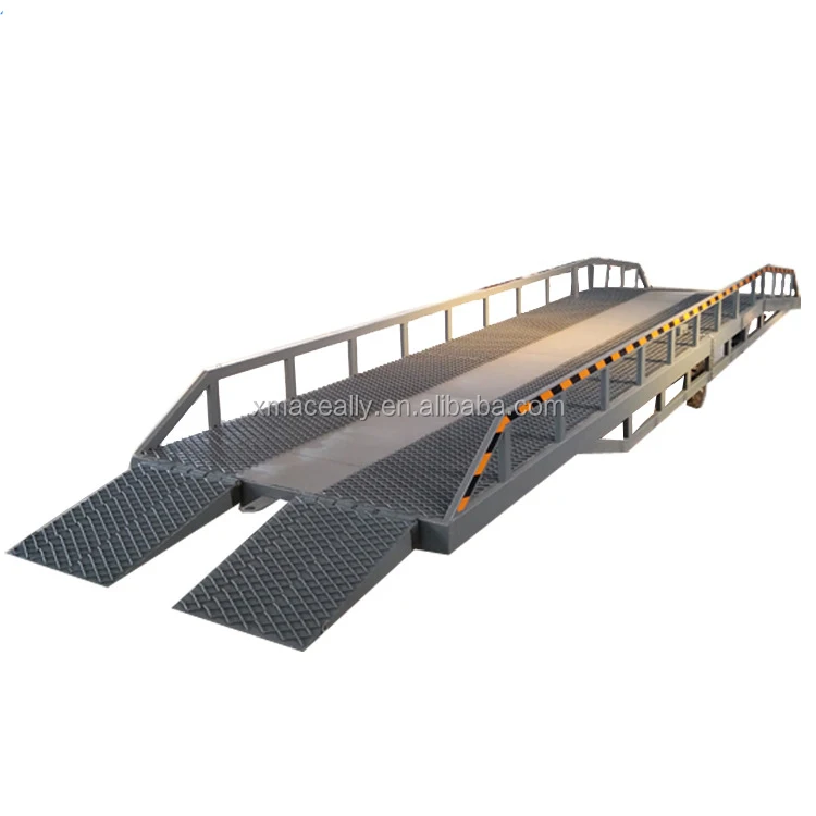 Hydraulic 10 tones  Mobile shipping container Loading dock ramp