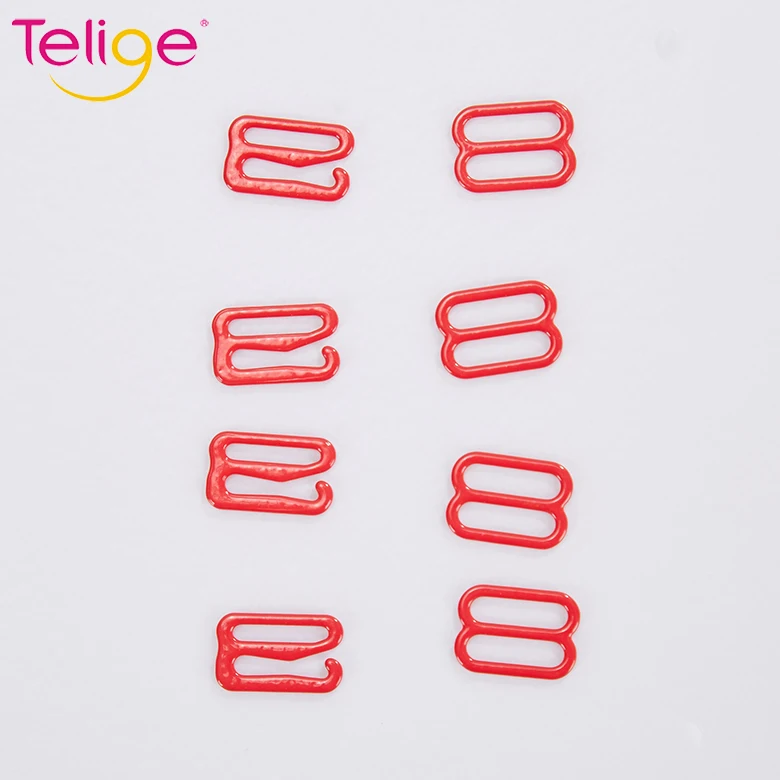 
Factory wholesale underwear accessories 15 mm nylon strap slides bra ring 
