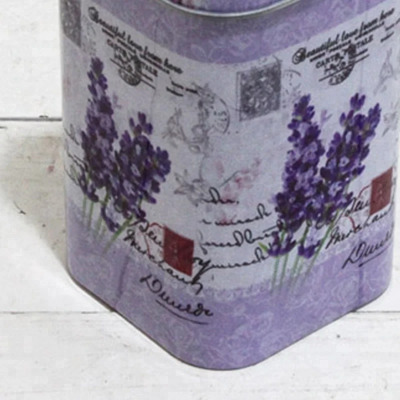 Металлическая коробка для хранения серии «Лаванда» оптовая продажа подарков на день Святого Валентина