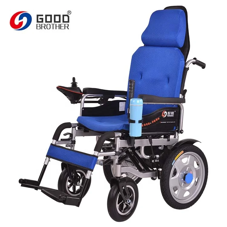 High quality light weight chaise roulante sillas de ruedas electricas portable electric wheelchair