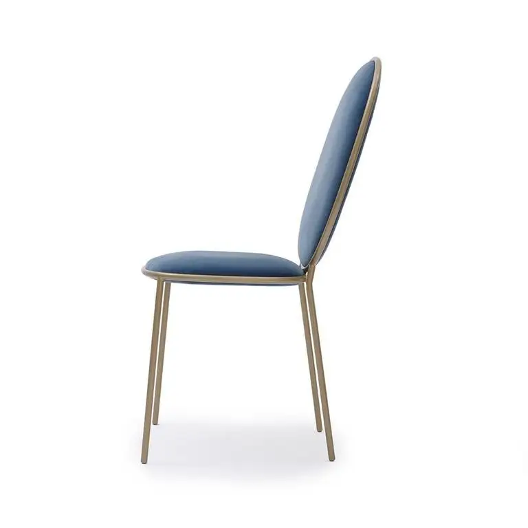 
Classic style luxury gold wire furniture Steel Stay Nika Zupanc Dining chair 
