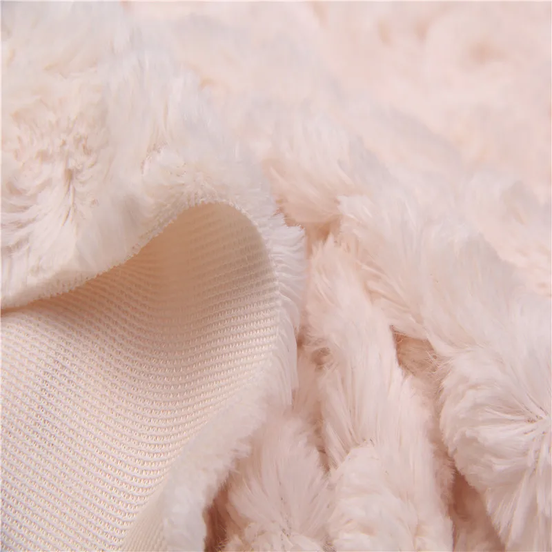 
Wholesale Rose Print Pv Fleece Fabric for Blanket Toy 