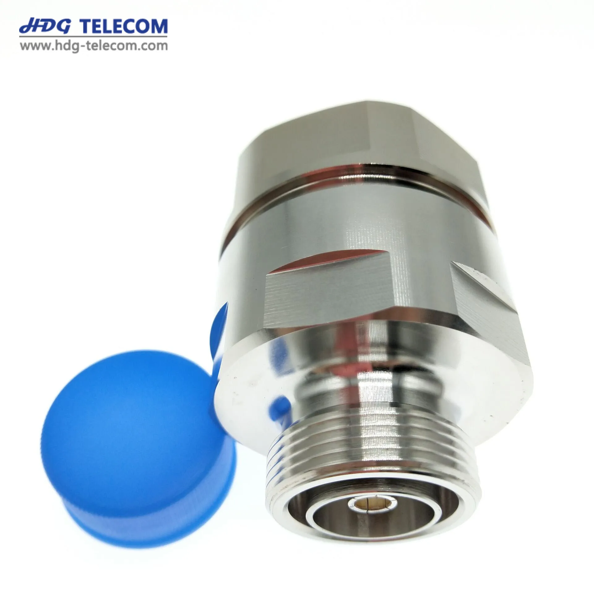 RF 7/16 DIN Female Connector For 1-1/4 Inch Coaxial Cable