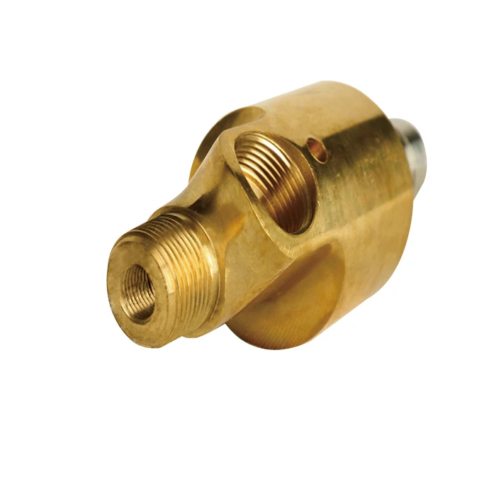 2-passage cooling water rotary coupling rotating joint swivel ball joint