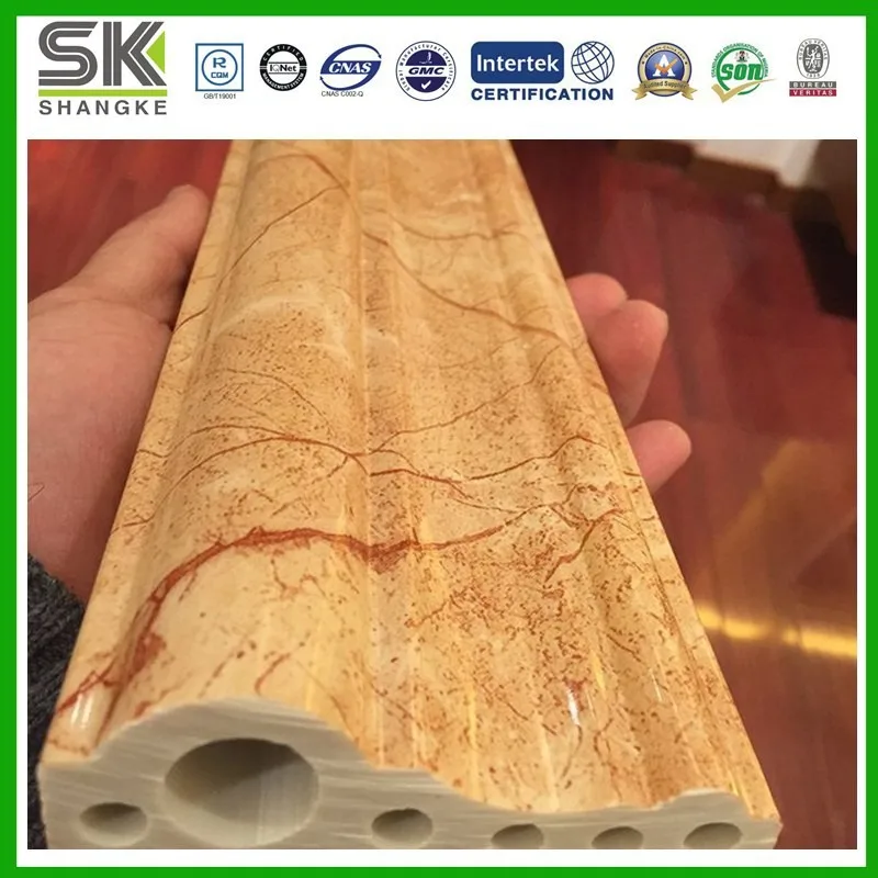 Artificial marble stone skirting board window frame border line
