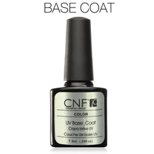 CNF 2pcs lot base coat top coat soak off gel nail polish UV nail gel polish