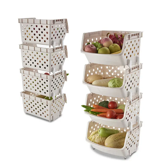 Пластиковые корзины для хранения игрушек для дома, кухни, гостиной