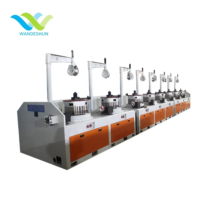 OTO Type/pully Steel Wire Drawing Machine LW9/560 Controlled by PLC/nail wire making machine