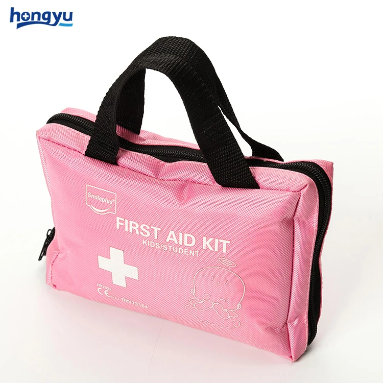 customized eva waterproof compact  kid first aid kit portable medical emergency bag for kid
