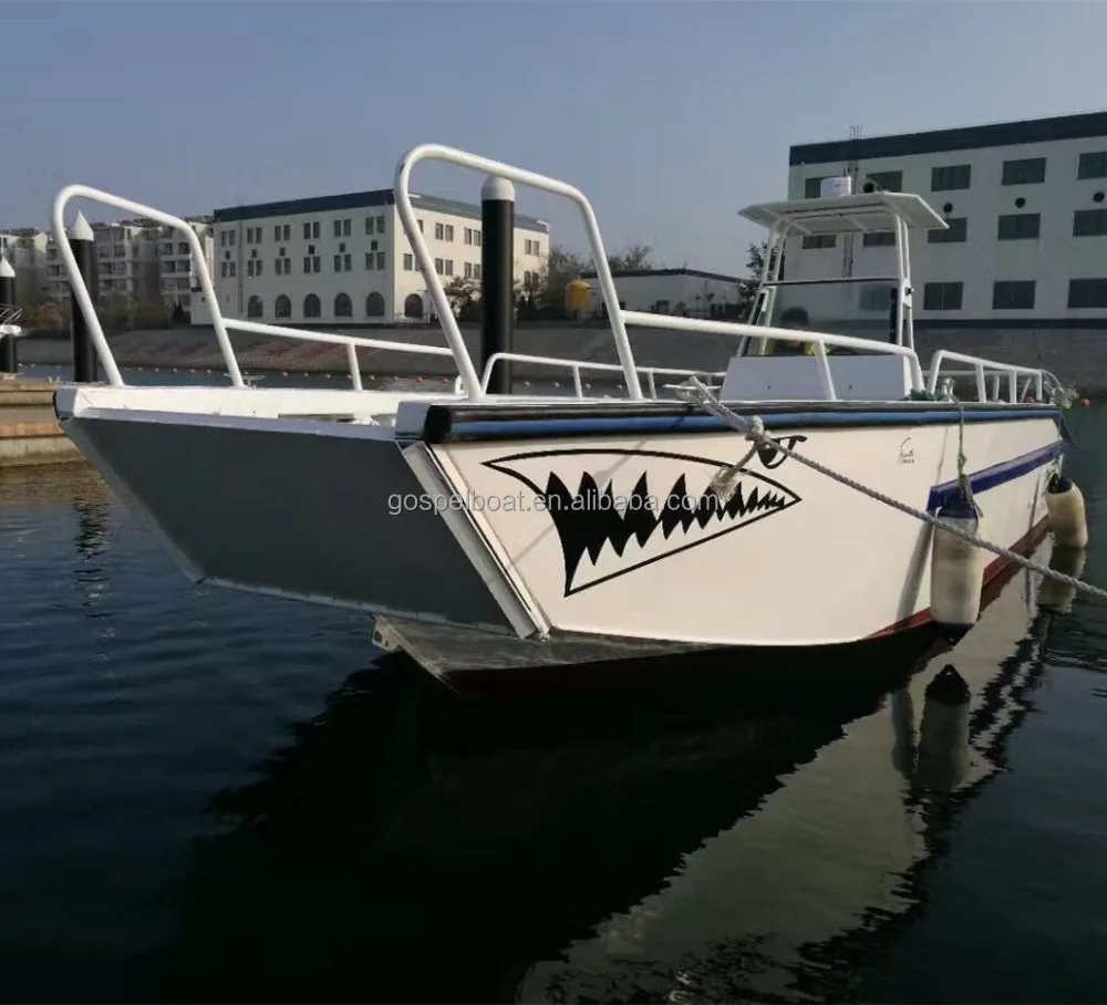 8m aluminum landing craft work boat for sale