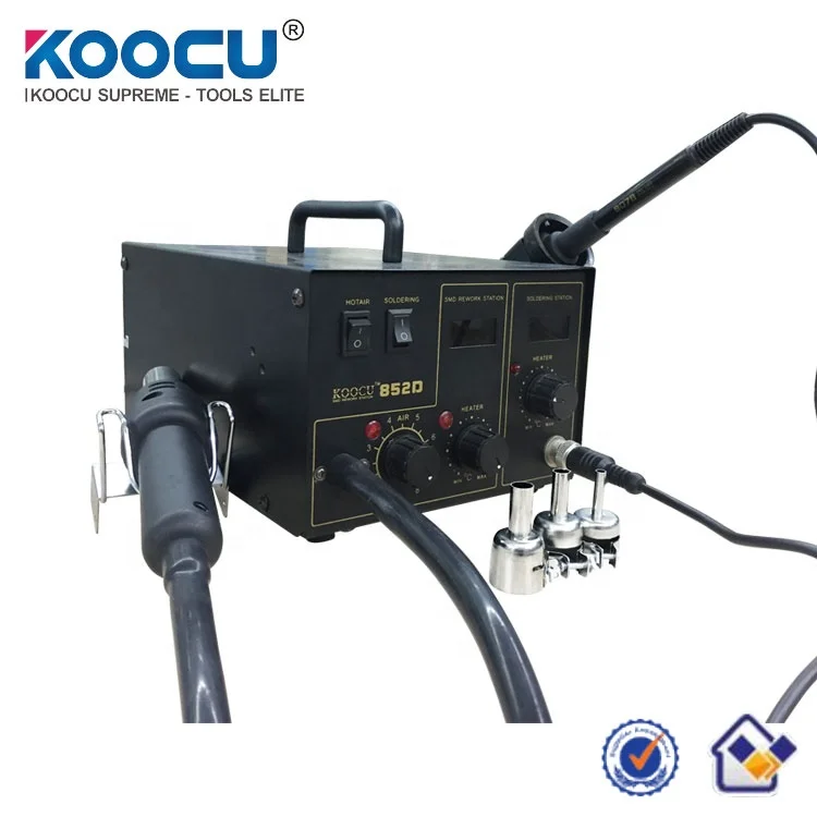 [KOOCU] Elite 852D 2 in 1 SMD Soldering Rework Station