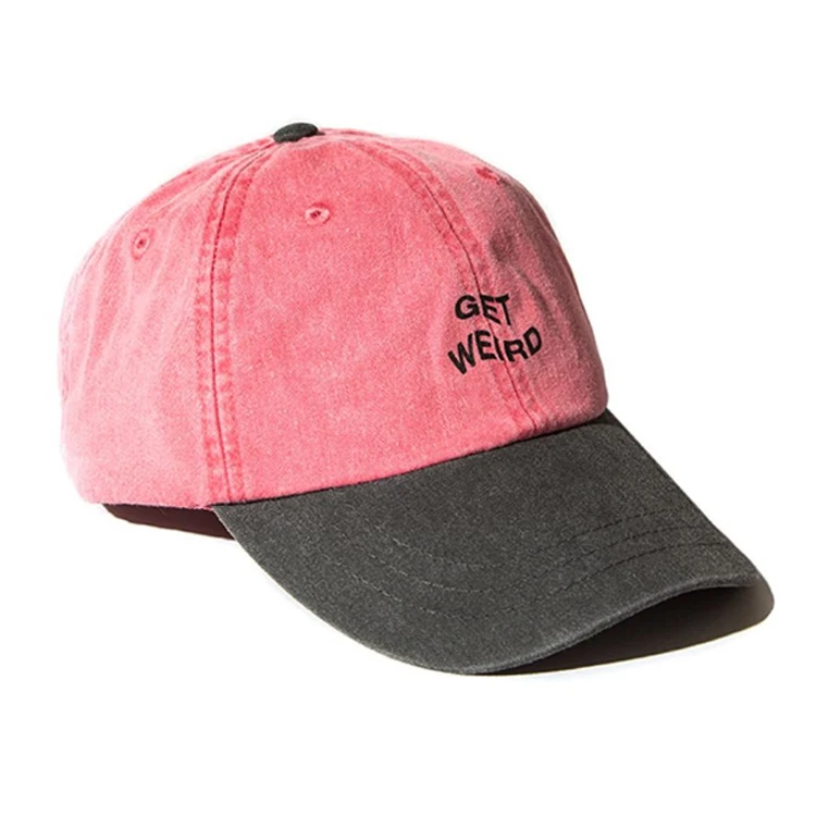 
Black high quality corduroy wholesale dad hat custom 