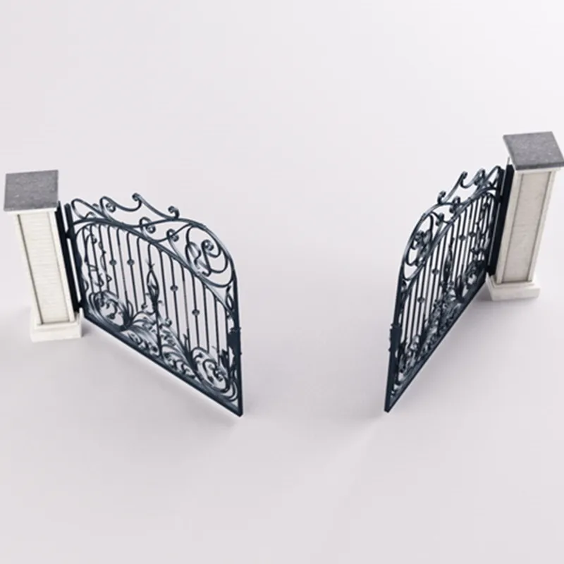 Cheap Modern Wrought Iron Indian House Latest Main Gate Designs